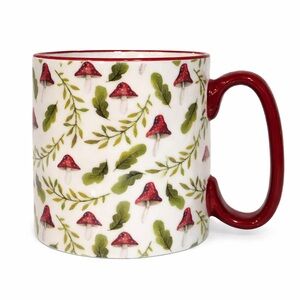 Strawberry Street Mushroom Mug Woodland Cottagecore Coffee Cup